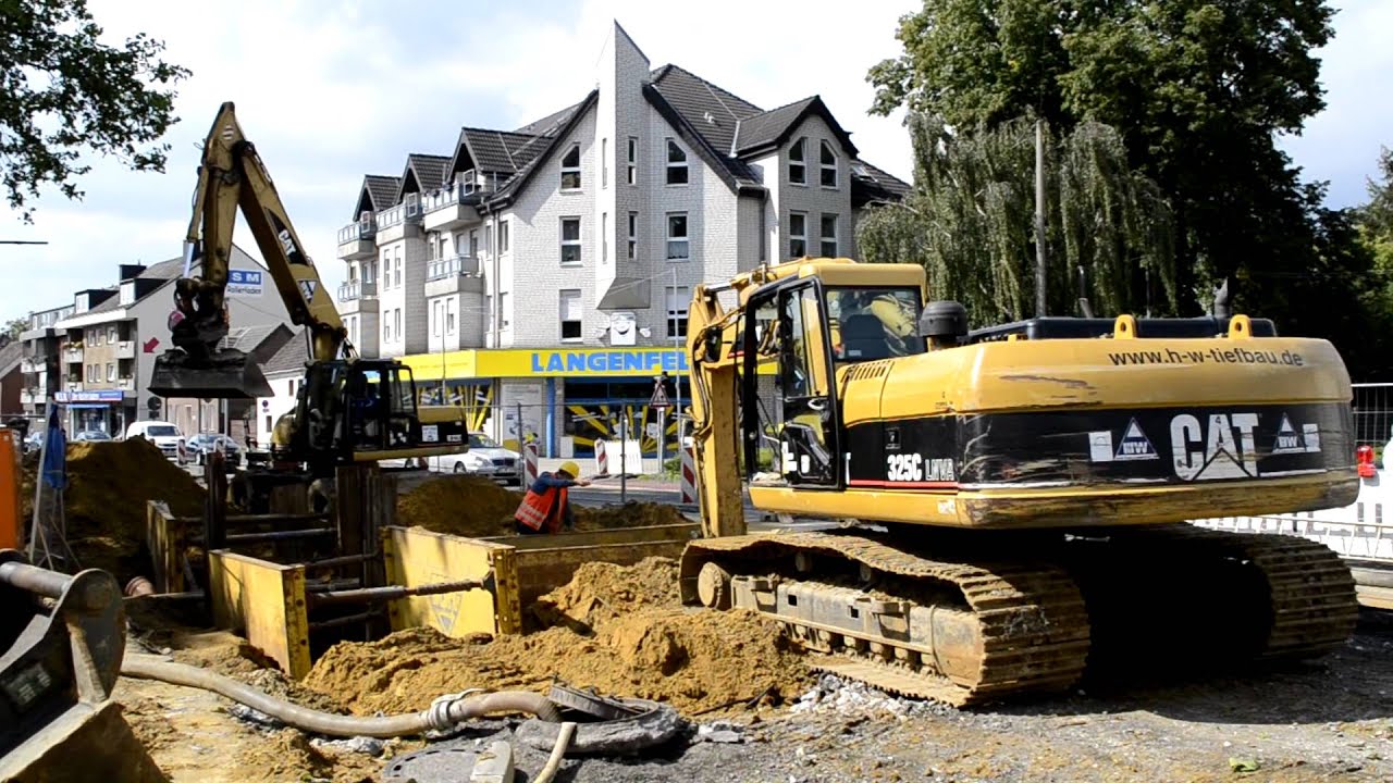 Cat 325 C LNVA und Cat M 322 C