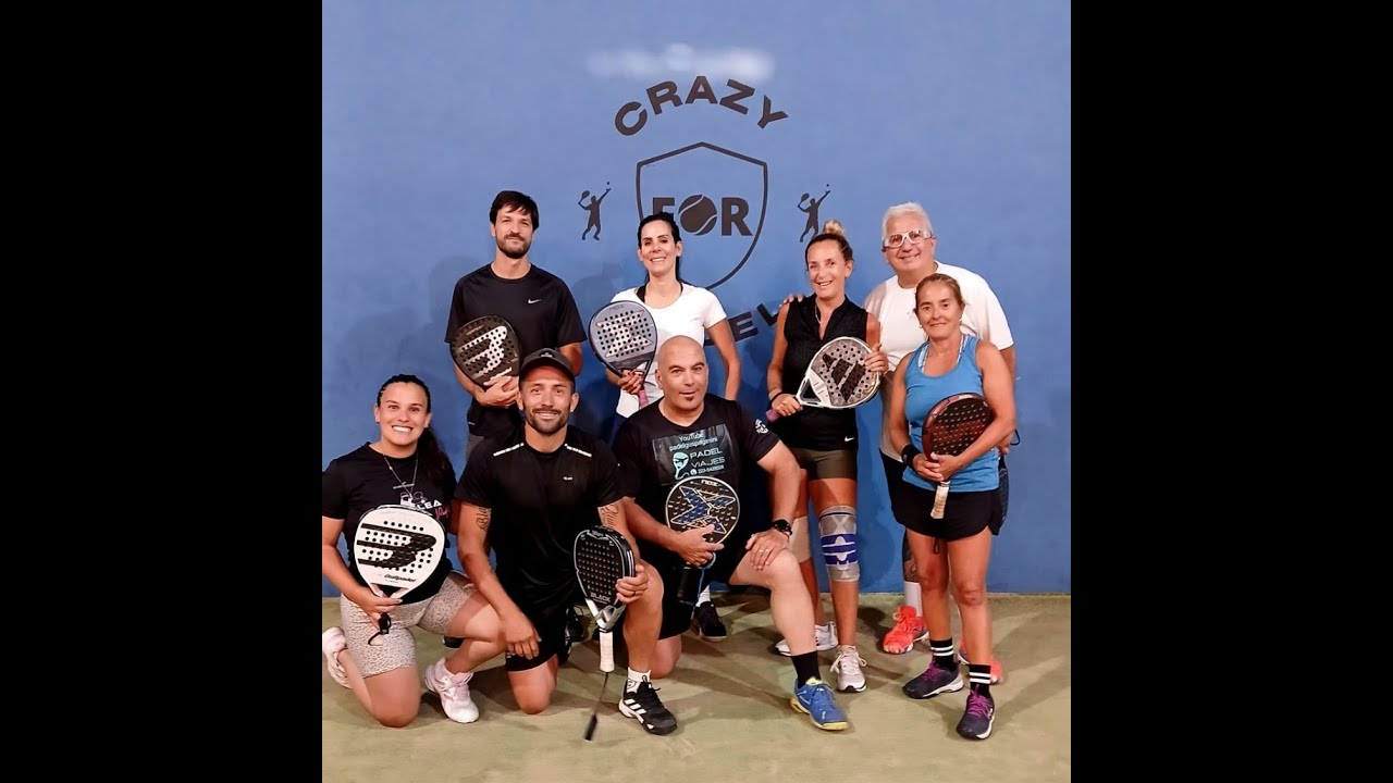 11/01/2026 Cuadrangular mixto  con amigos en el Complejo CrazyForPadel Mar del Plata Argentina
