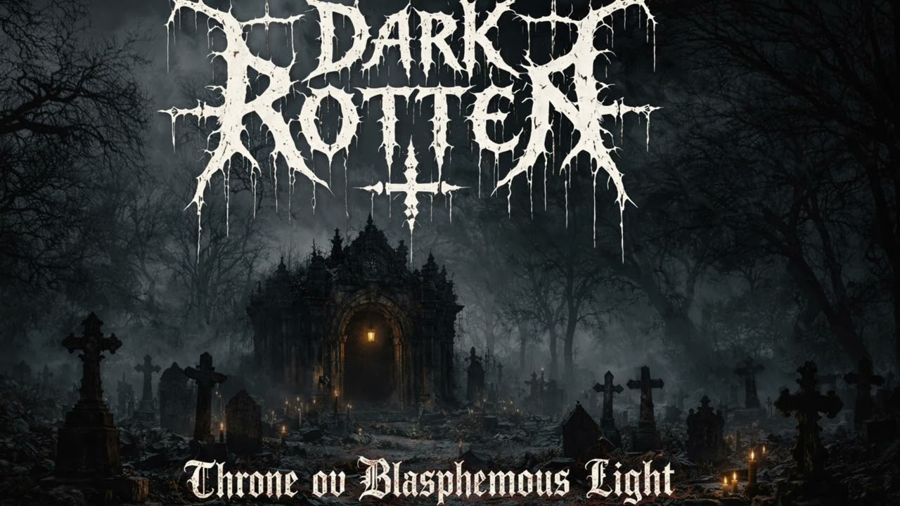 Dark Rotten - Throne ov Blasphemous Light -  Black Metal-