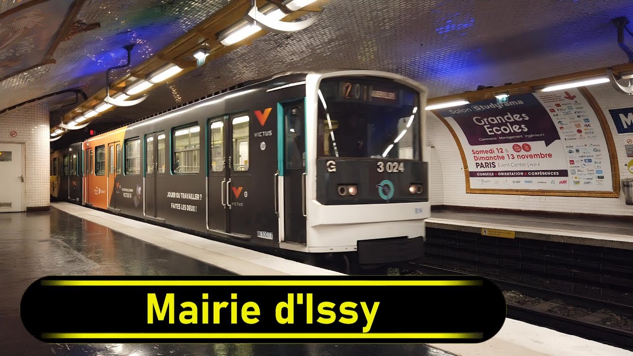 Metro Station Mairie d'Issy - Paris 🇫🇷 - Walkthrough 🚶