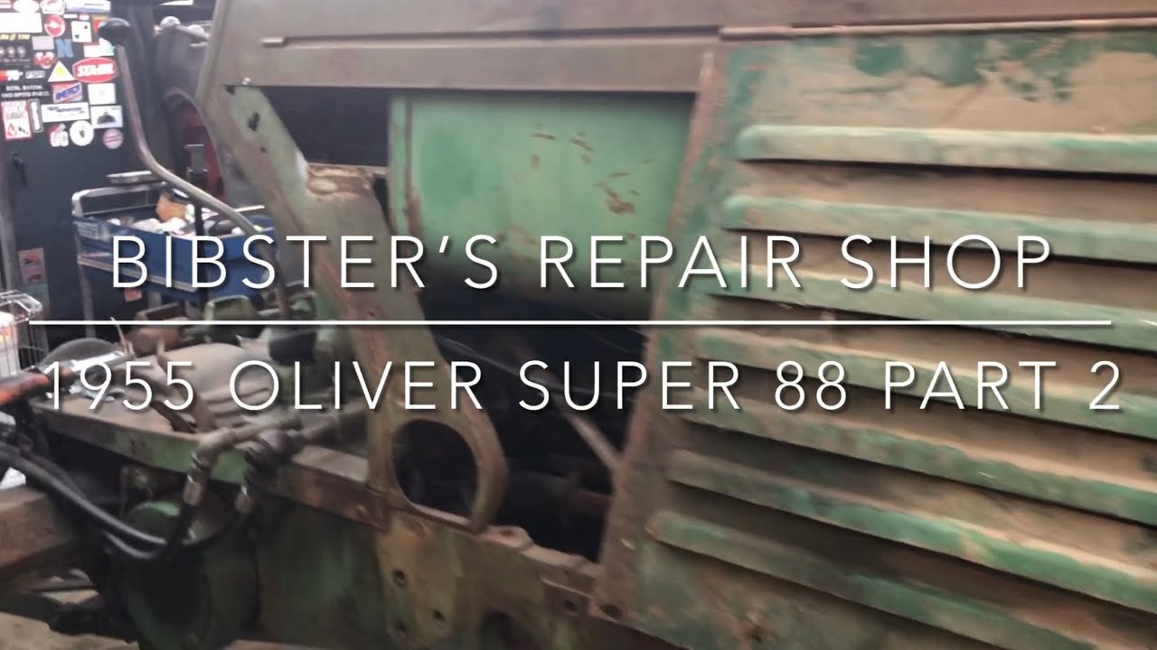 1955 Oliver super 88 part 2 hydraulic pump removal and shifter issues