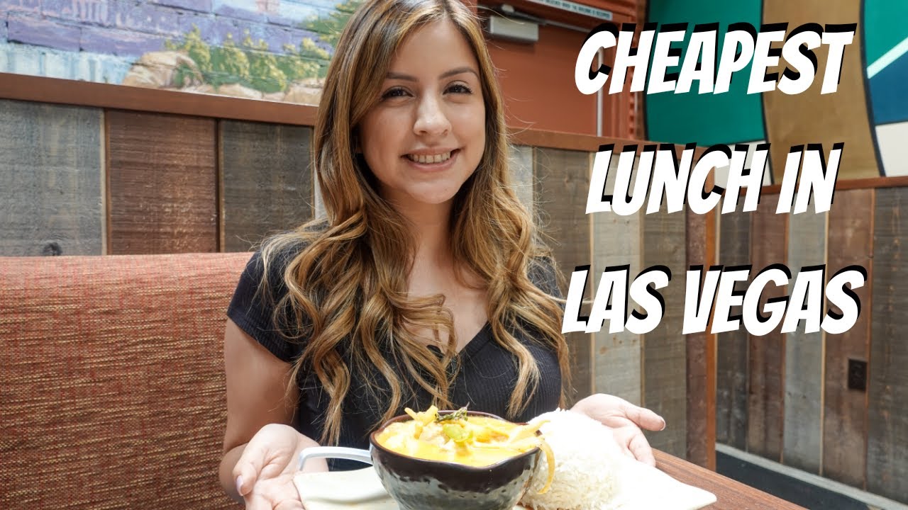 CHEAPEST LUNCH in LAS VEGAS