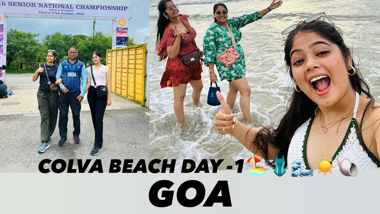 COLVA BEACH GOA🏖️🐚☀️🌊