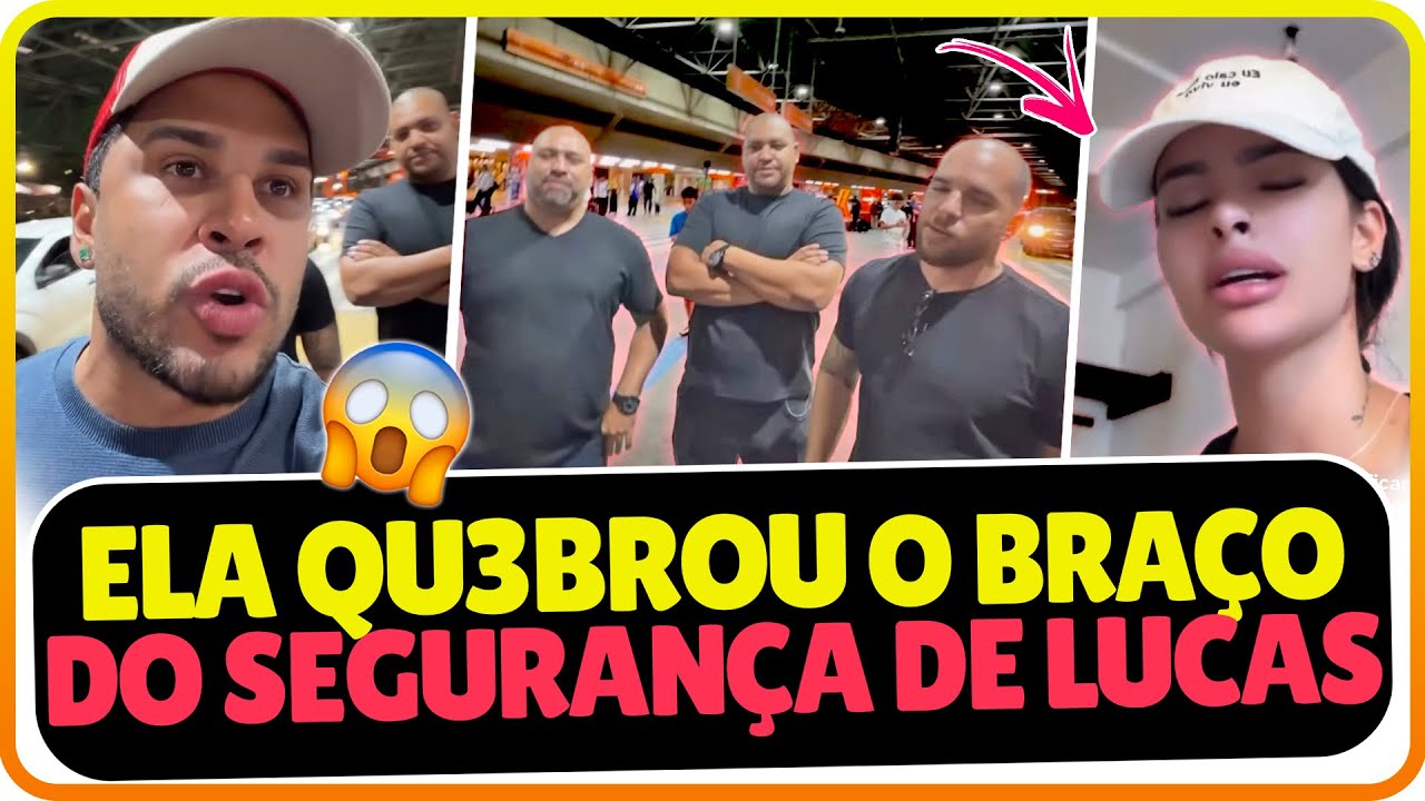 LUCAS DESCOBRIU O QUE TASSIA FEZ COM O SEGURANÇA DELE 🫢😱🌻 #carlinhosmaia