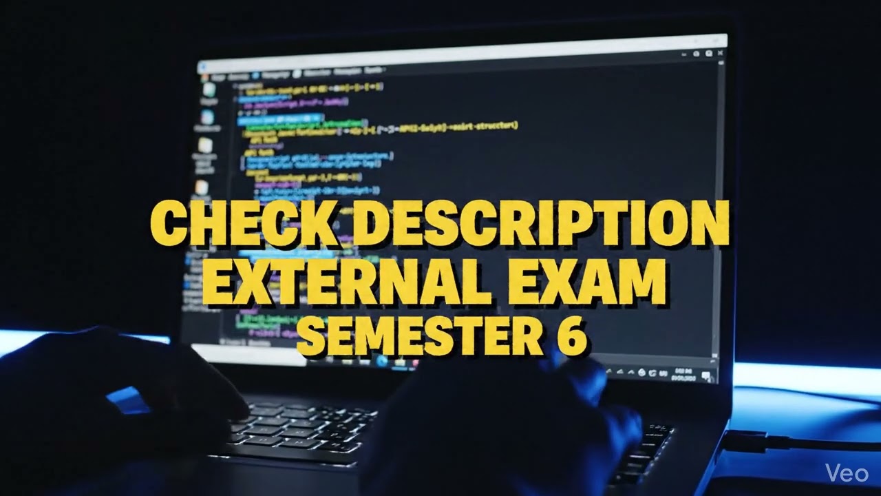 KBS COLLEGE | TYBCA | BCA | VNSGU | EXTERNAL EXAM | SEMESTER 6 | QUESTION PAPERS | NEP
