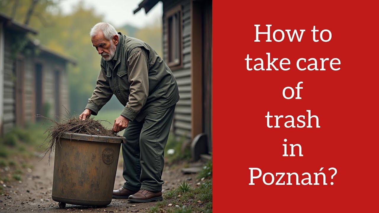 How to take care of trash in Poznan Poland ?