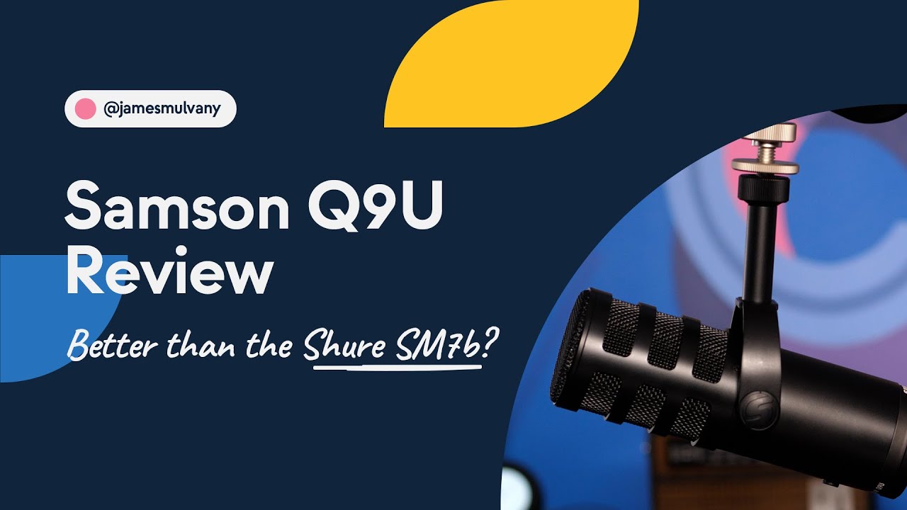 Samson Q9U Review | Samson Q9u vs SM7B
