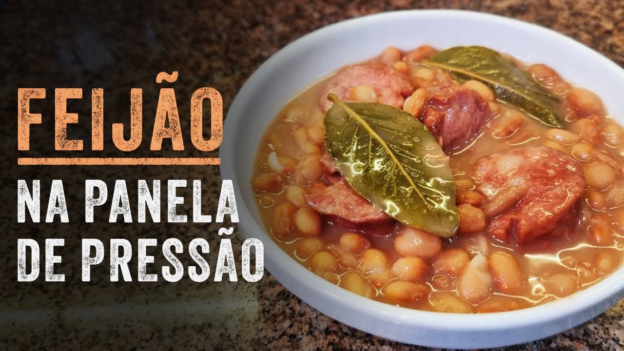 Como Fazer Feijão Na Panela De Pressão | Cozinhando com Royal Prestige