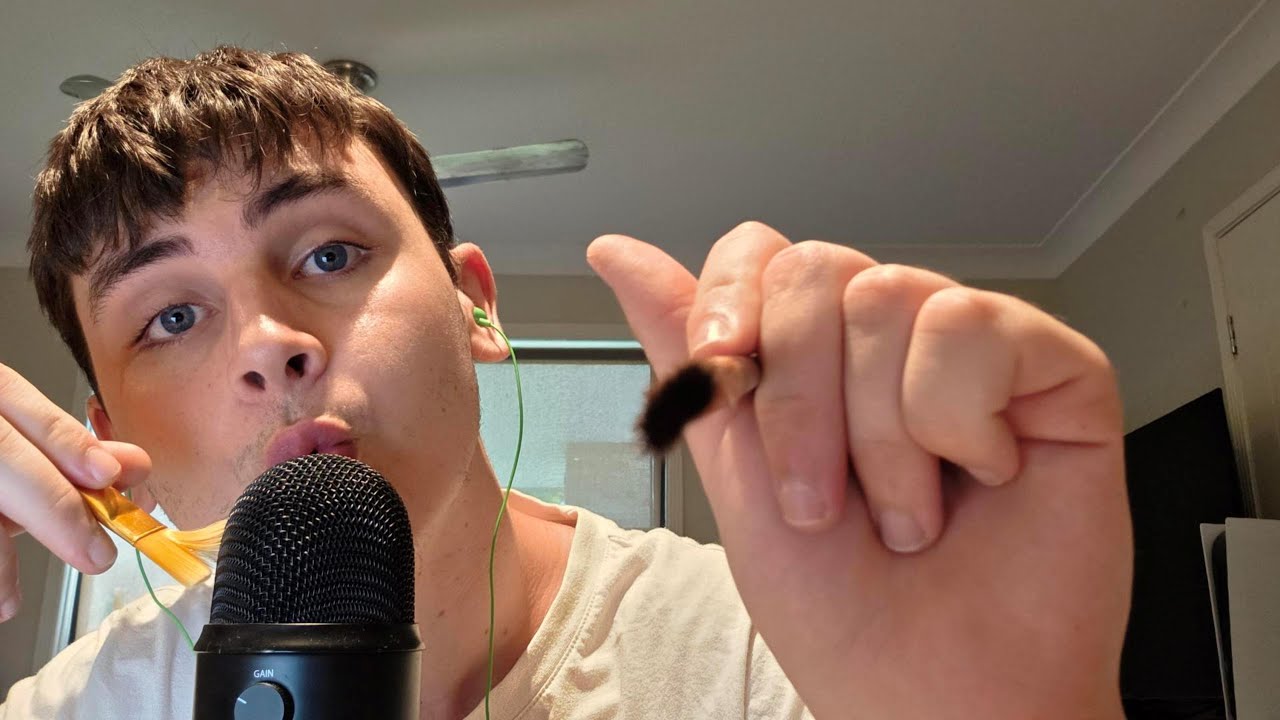 ASMR Mic Scratching & Mouth Sounds 💗✨ Slow, Intense Tingles for Sleep