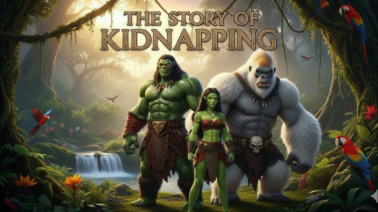 Hulk’s Wife Kidnapped! White Monkey vs Hulk Final Battle | Story of Kidnapping