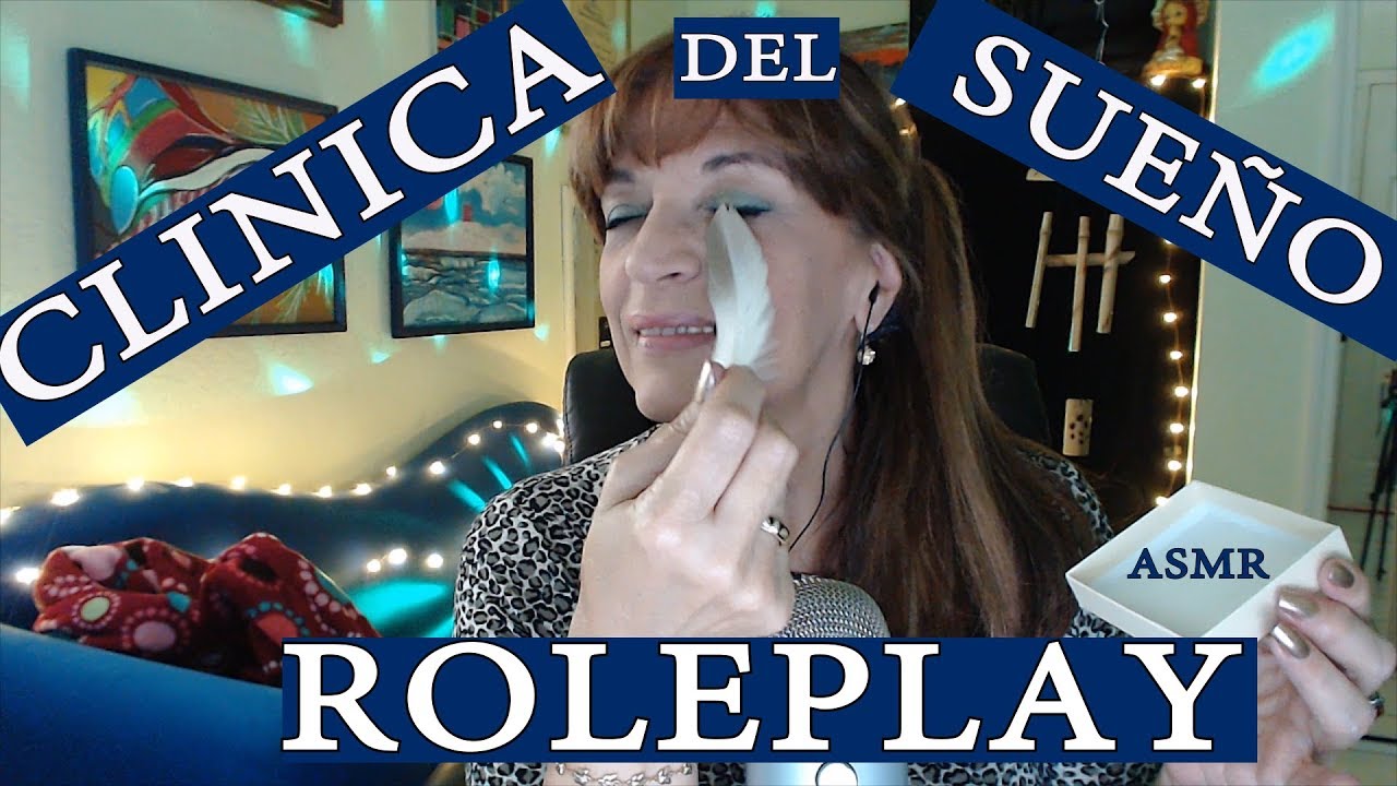 ASMR CLINICA DEL SUEÑO-TRIGGERS TEST -2K SUSCRIPTORES/SLEEP CLINIC😴EN ESPAÑOL