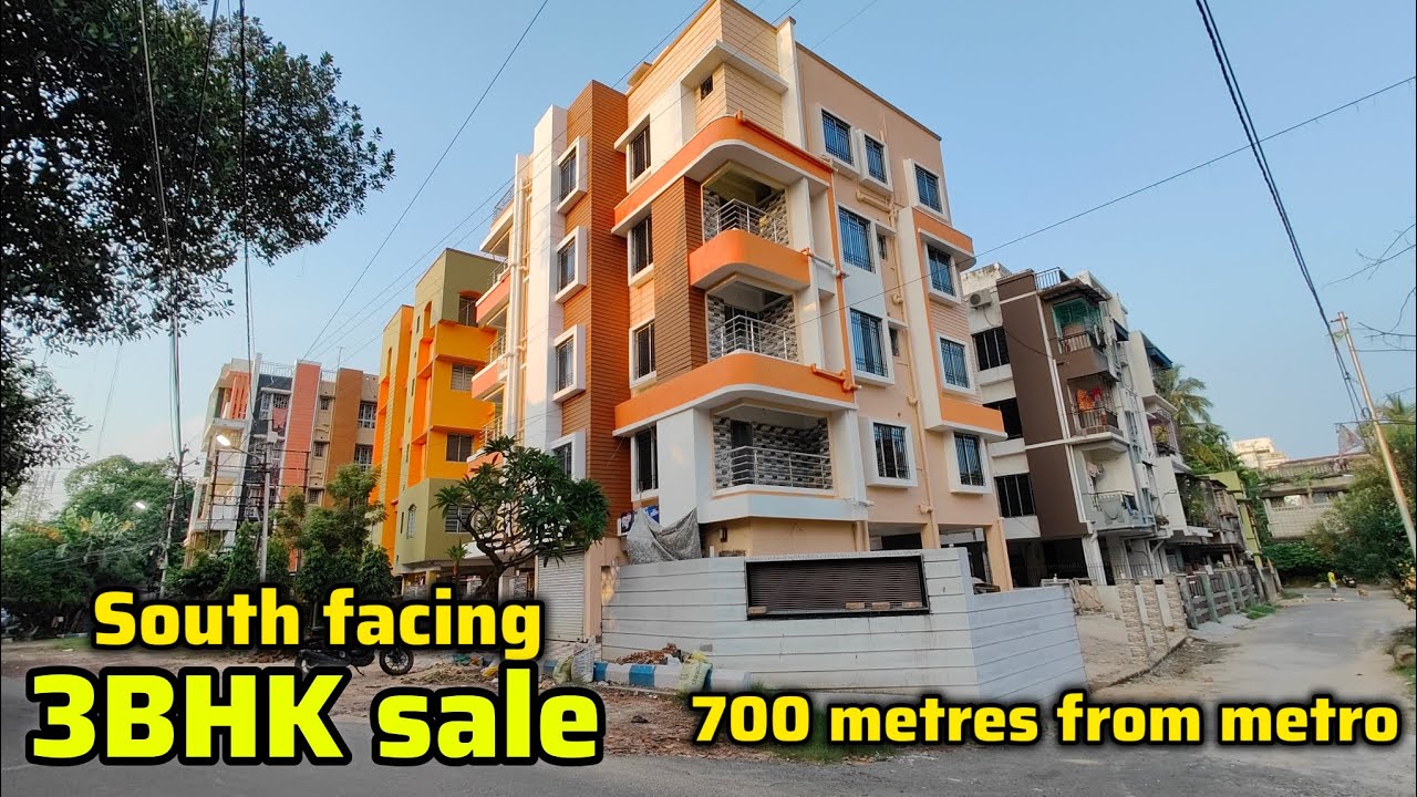 South facing 3bhk sale at Garia l 51 Lakhs l 700 metres from metro l ☎️ 7003983436 l flat for sale