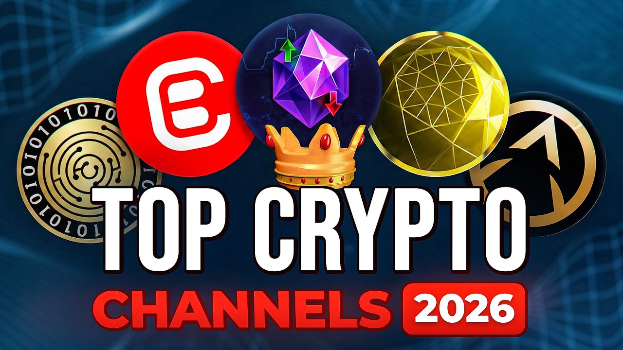 10 крипто-каналов на YouTube, которые стоит посмотреть в 2026 году!