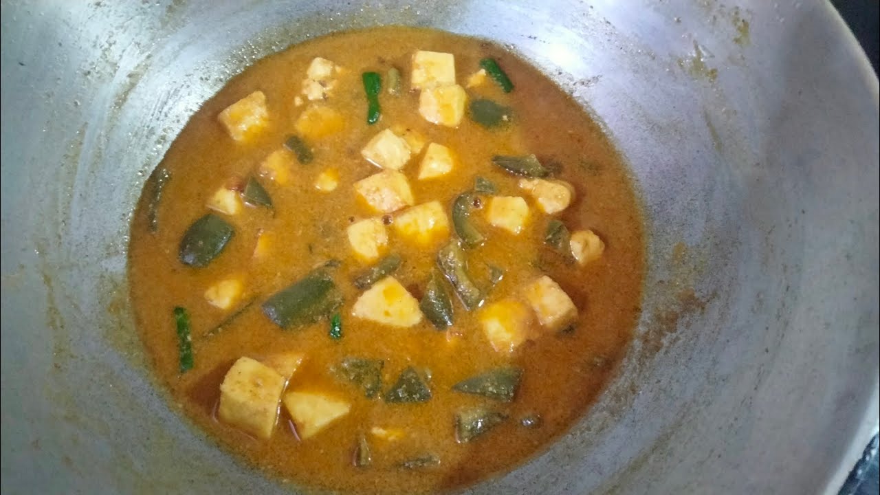 নিরামিষ পনির রেসিপি।
