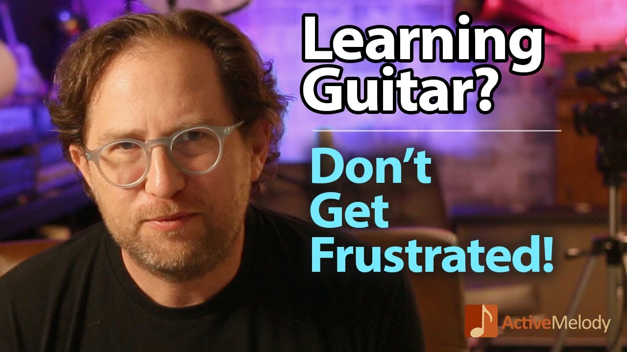 Guitar Encouragement - Find your own voice - Don't get discouraged if you can't play certain things.