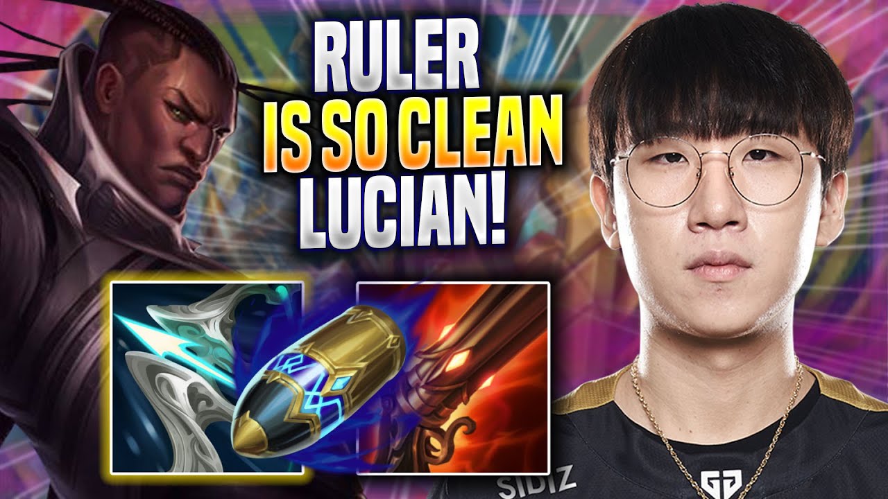RULER IS SO CLEAN WITH LUCIAN! - GEN Ruler Plays Lucian ADC vs Draven! | Season 2022