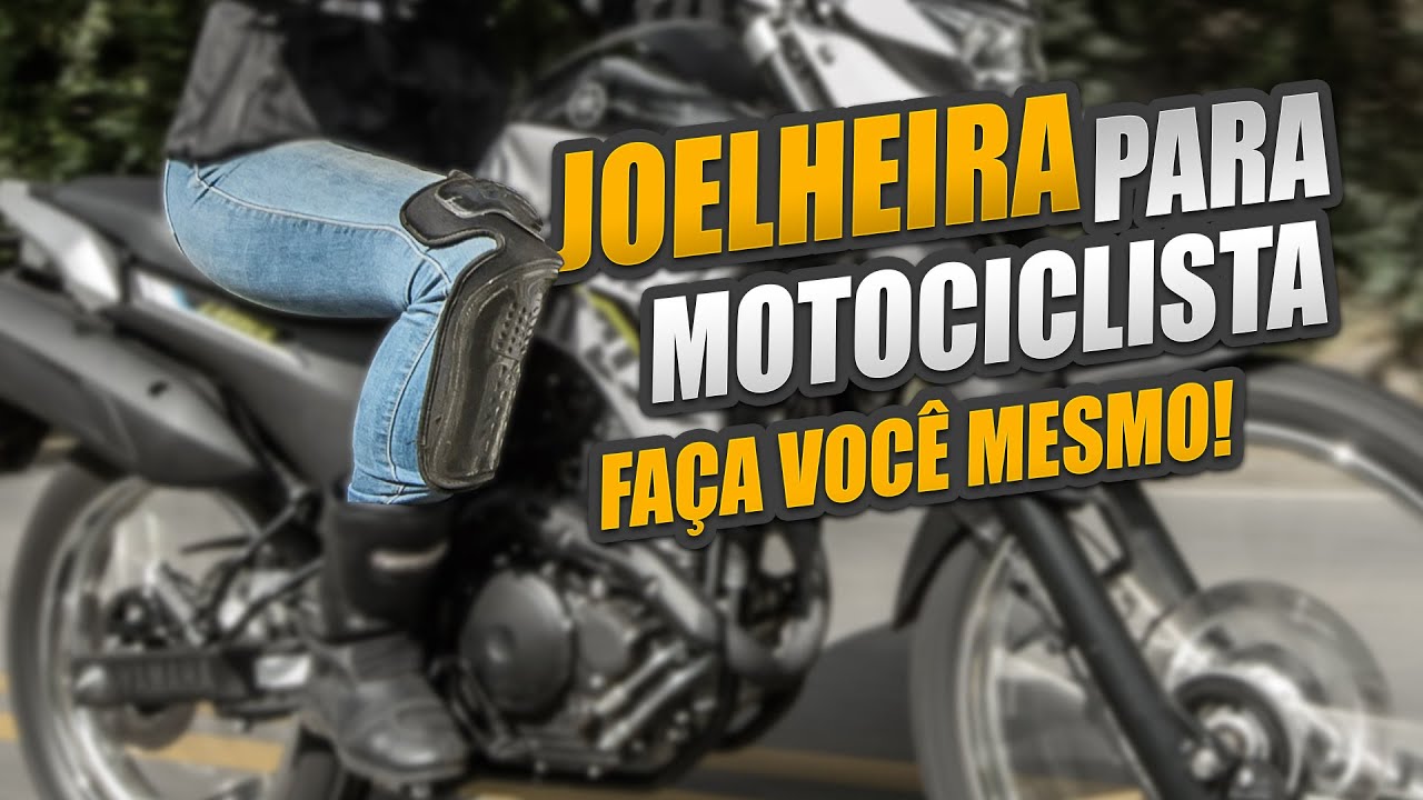 COMO PRENDER A JOELHEIRA NA CALÇA -  FAÇA VOCÊ MESMO | JOELHEIRA PARA ANDAR DE MOTO | MOTO DICAS