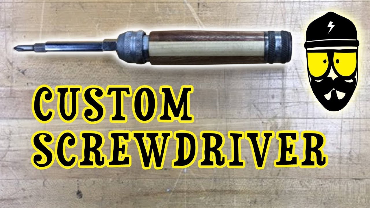 How To Make A Custom Screwdriver With A Kit And Some Upcycled Materials