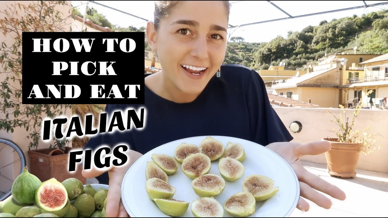 Ем свежий инжир, который я вырастил в своем саду