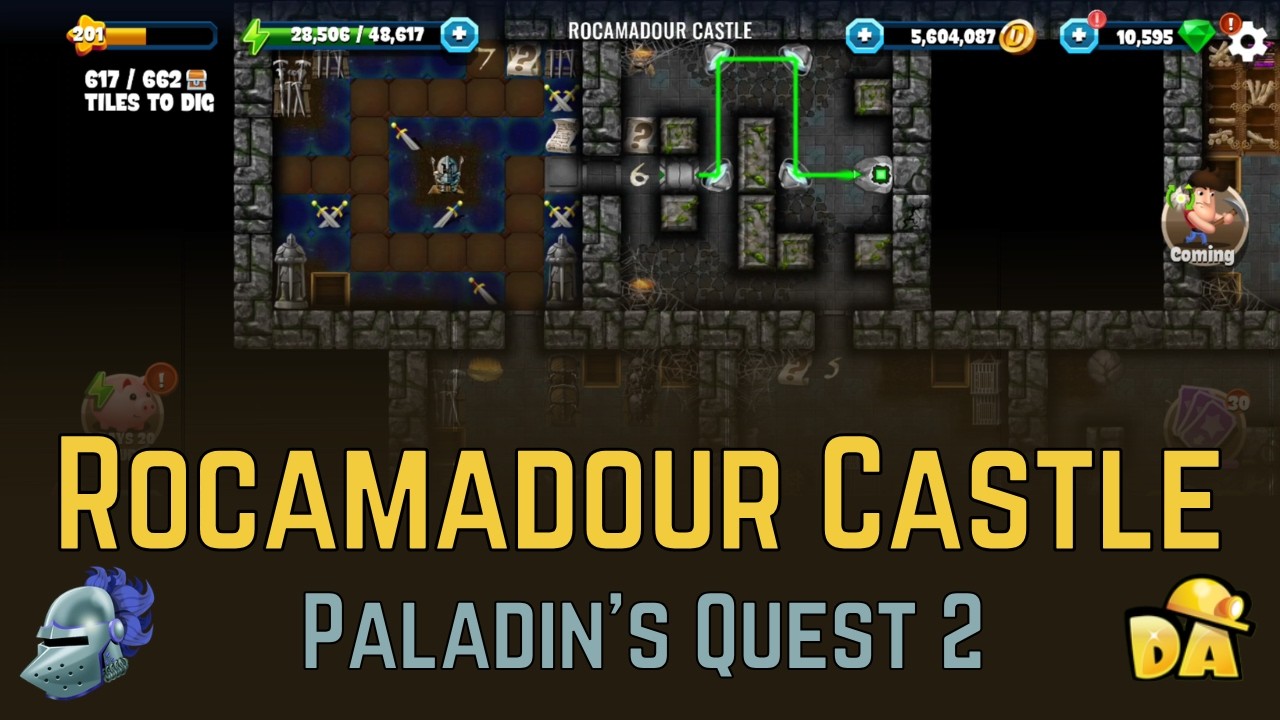Rocamadour Castle - Paladin's Quest 2 - Diggy's Adventure