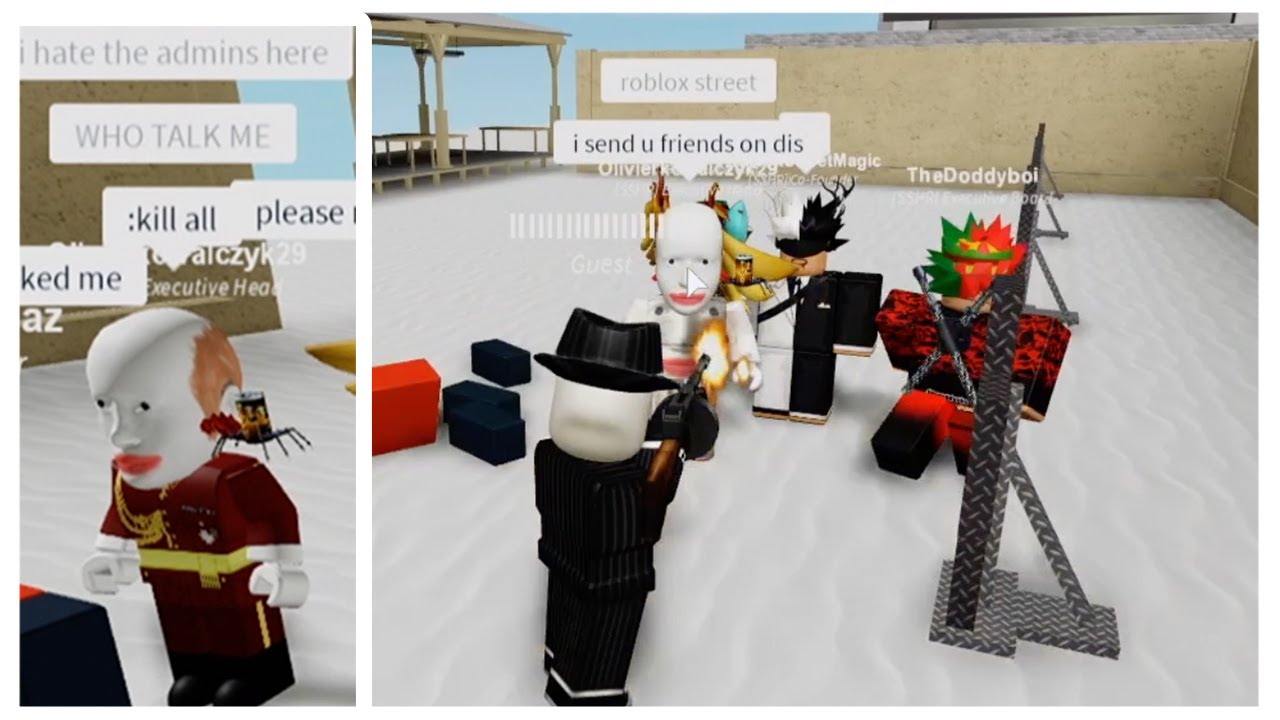 Destroying a crappy border game | Roblox Exploiting