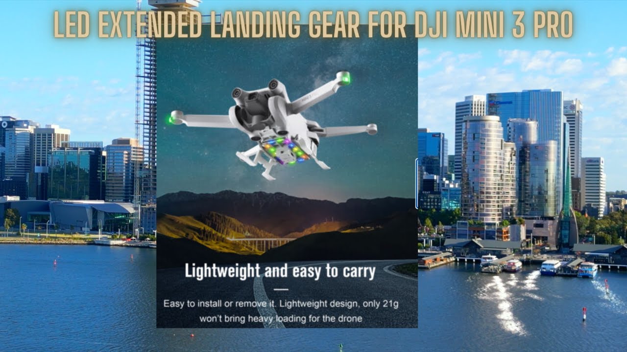 Led Extended Landing Gear, mini 3 pro