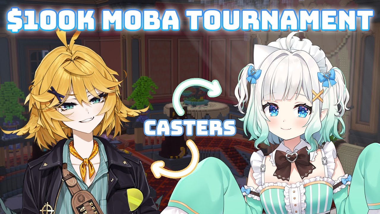 【$100K MOBA TOURNAMENT】co-casting with Dokibird! 【Maid Mint Fantôme】