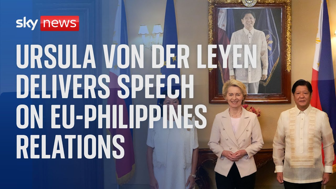 European Commission President delivers keynote speech on EU-Philippines Relations
