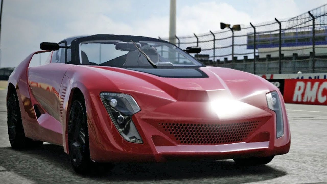 Forza Motorsport 4 - Bertone Mantide 2010 - Test Drive Gameplay (HD) [1080p60FPS]