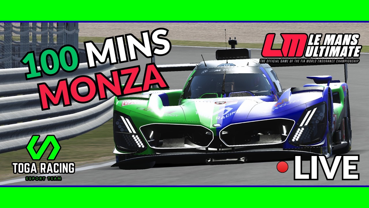 LIVE🔴LMU WEC X-EPERIENCE MONZA (NO CHICANES) 🏁100 MINS OF PURE MULTICLASS CHAOS🐦‍🔥