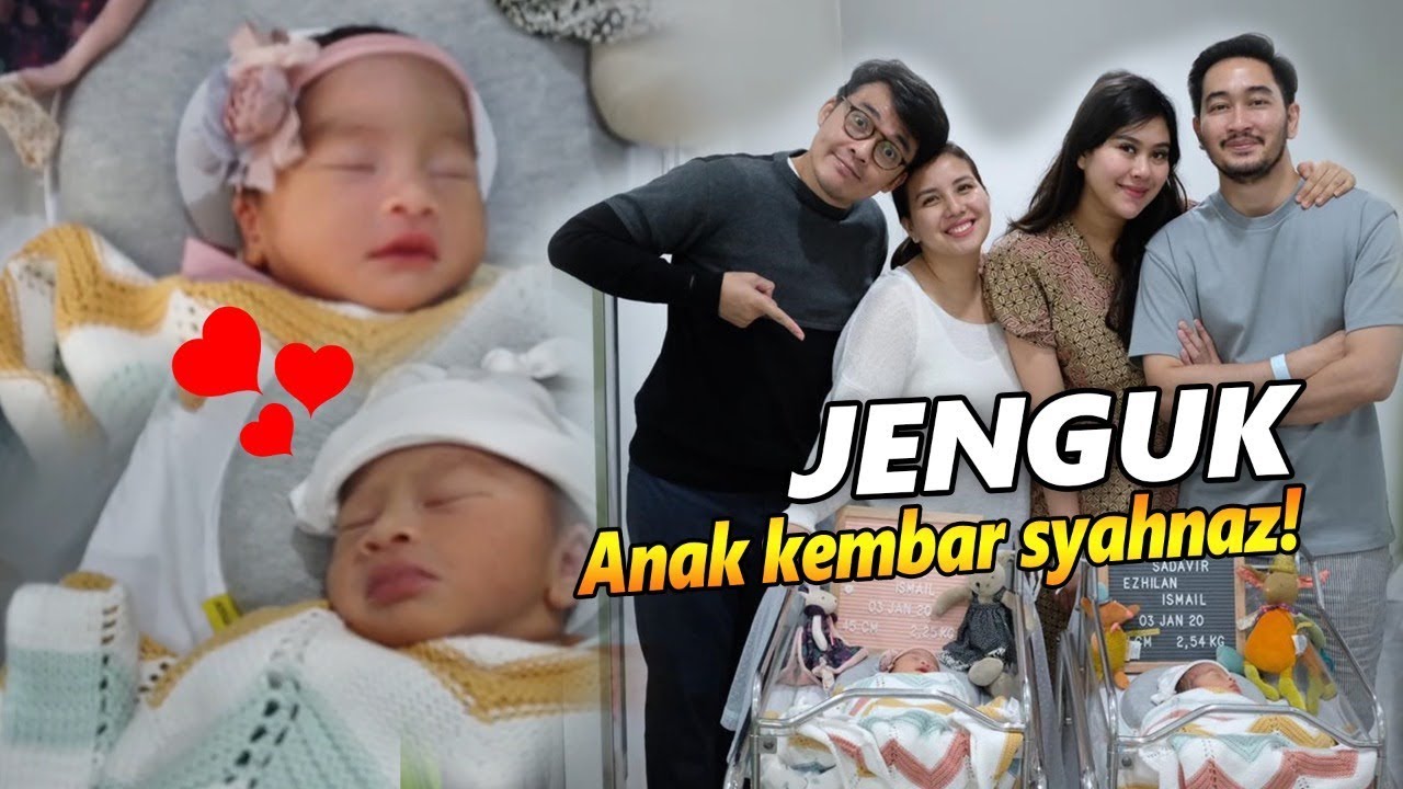 ANAK KEMBAR SYAHNAZ & JEJE!! LUCU BANGEEEET