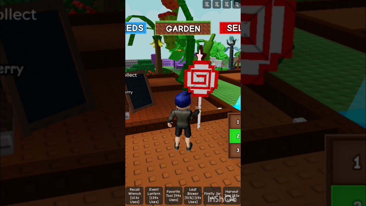 golden acorn so op😎 #roblox #growagarden