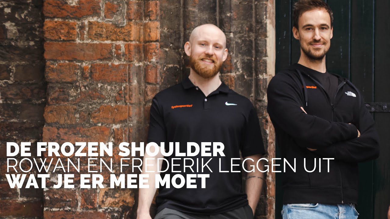 FROZEN SHOULDER? DIT MOET JE DOEN!