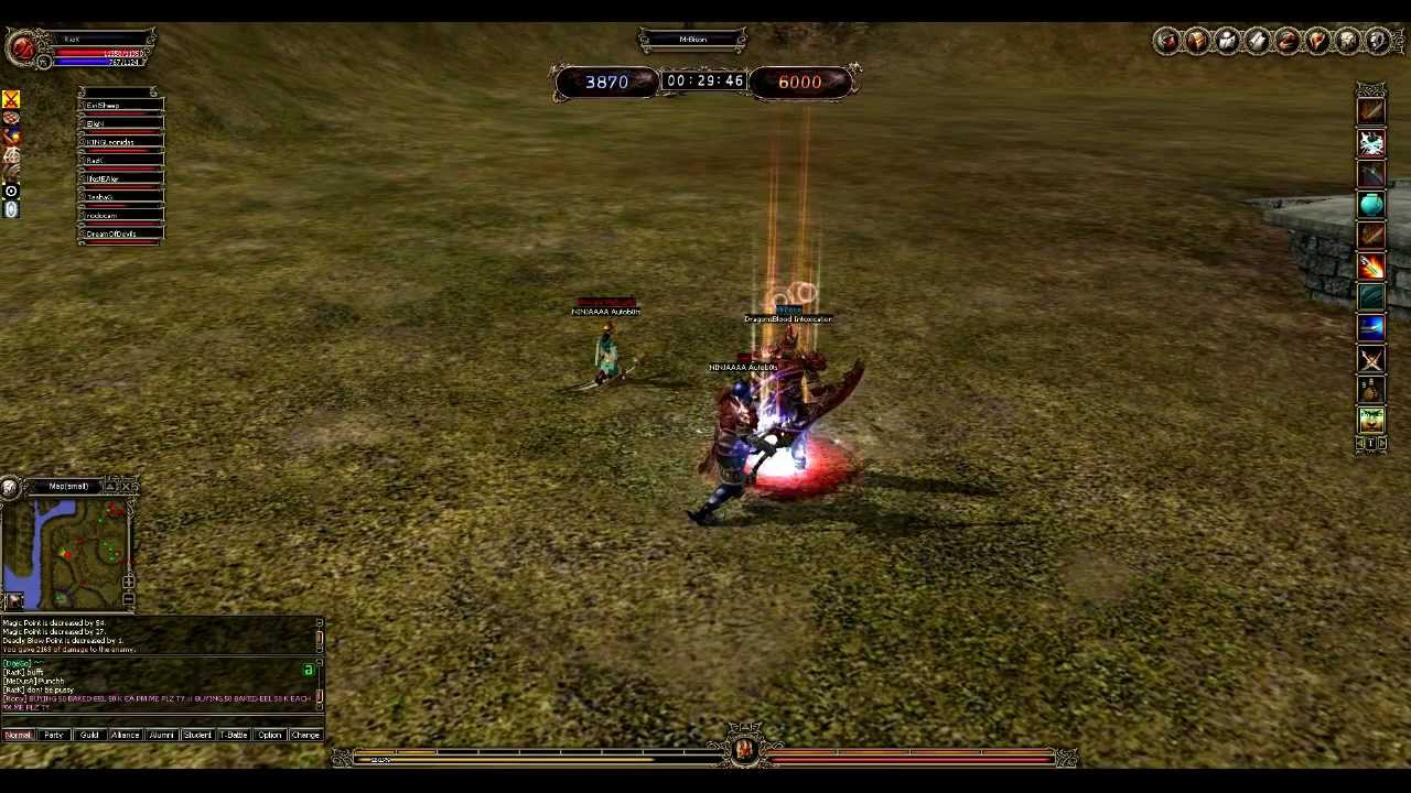 KalOnline Battlefield lvl 65-74 25.02.2012