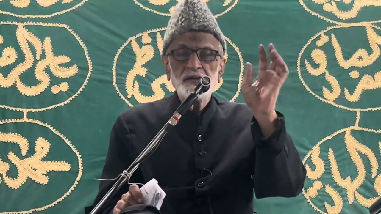 Janab Prof. Syed Husain Kamaluddin “Javed Akbar” Sb | 25 Muh | I H Alvi Azakhana | Alld | 21 July’25