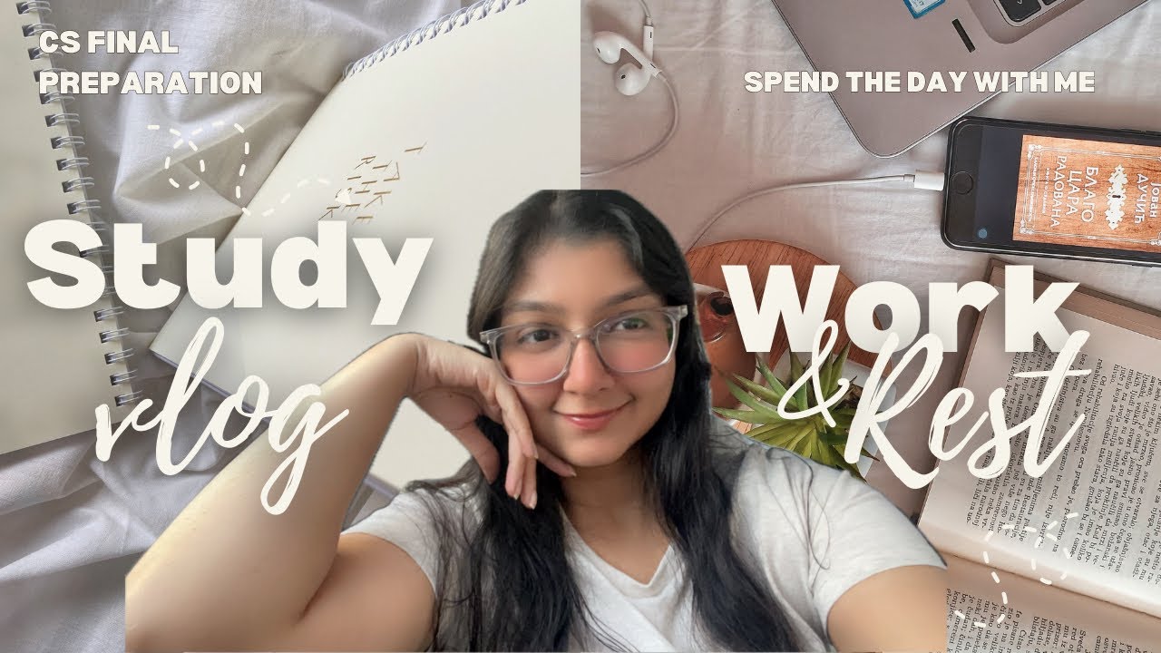 VLOG : STUDY WITH ME | A DAY IN THE LIFE OF A CS ASPIRANT | CS PROFESSIONAL 📖