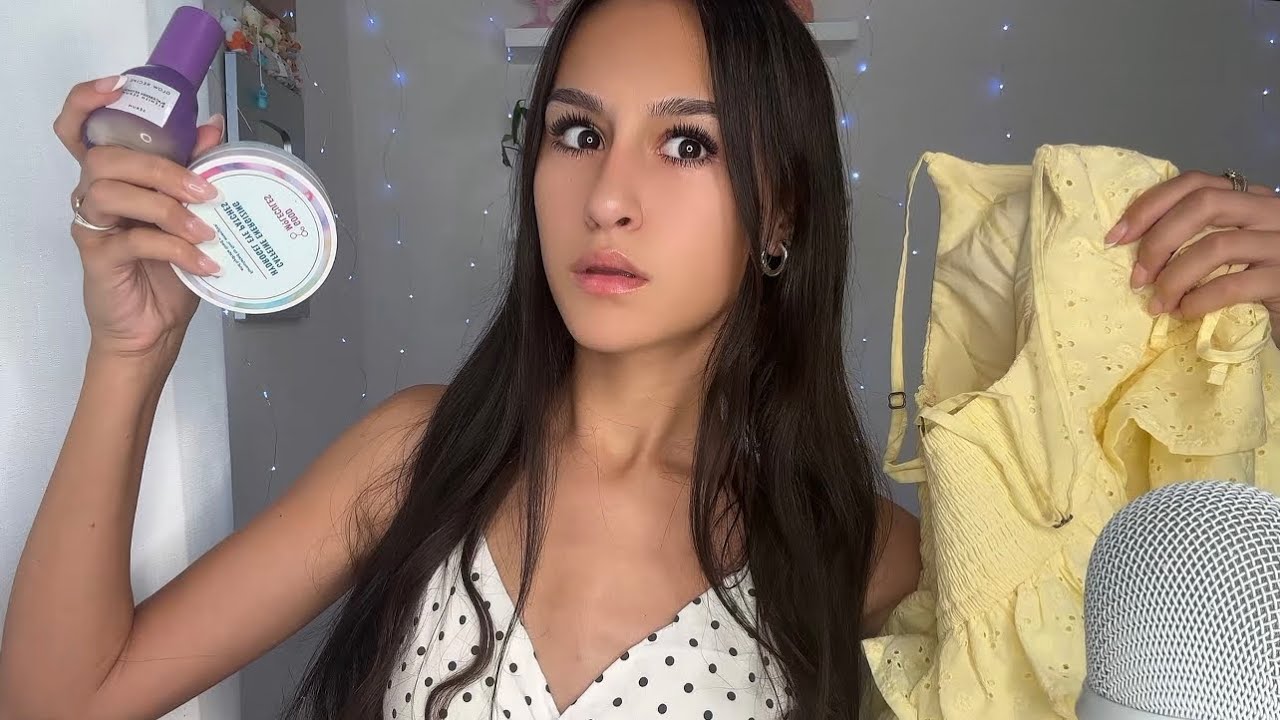 ASMR| SASSY older sister gets you ready for your DATE??😳