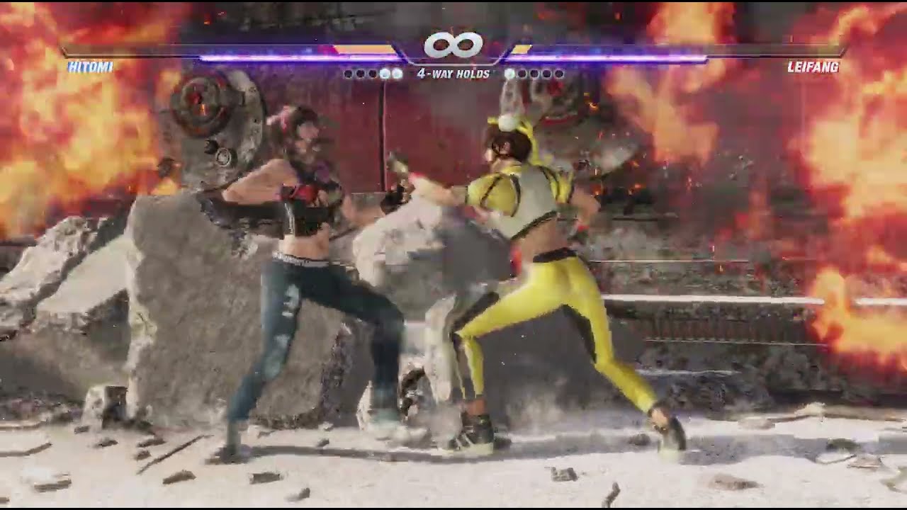 DEAD OR ALIVE 6 Hitomi vs Lei Fang