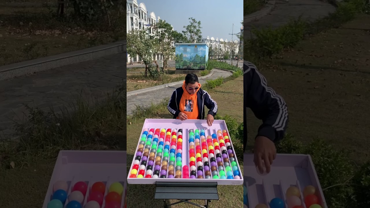 Puzzle sorting ball game challenging game hard mode