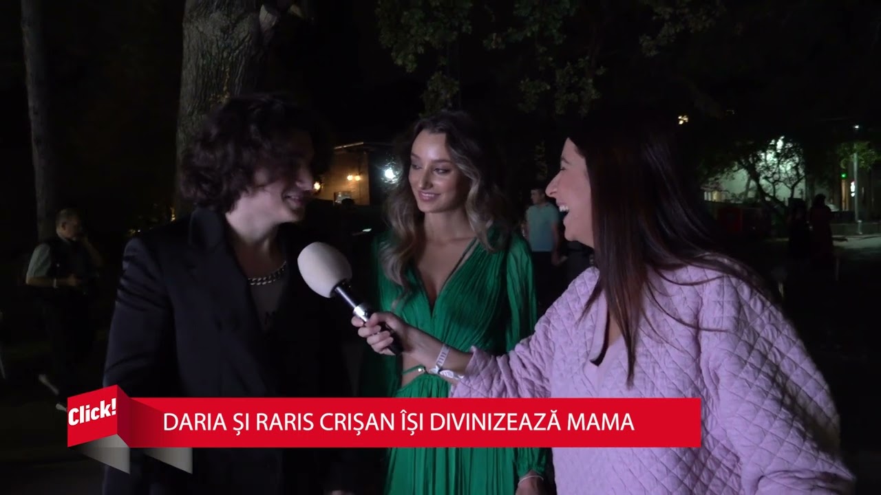 Interviu la dublu! Daria și Raris Crișan își fac tatăl mândru: «Am moștenit de la el talentul»
