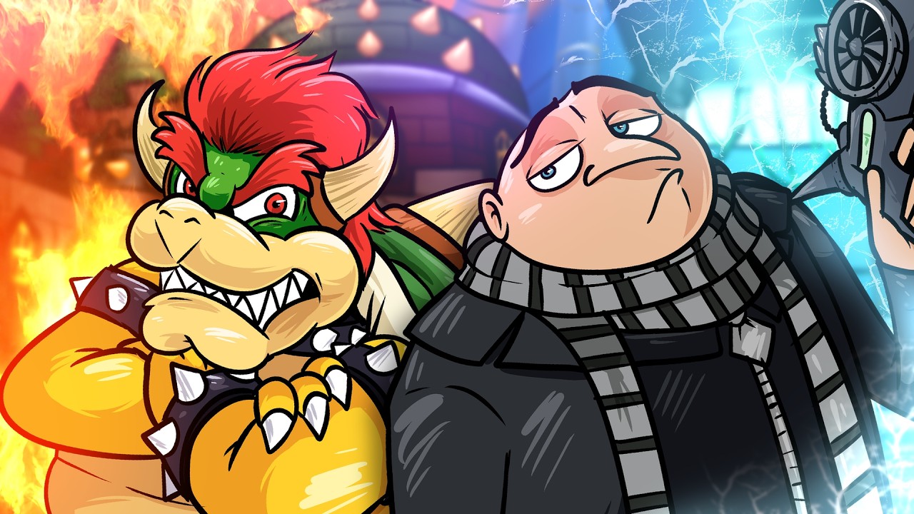 Gru vs Bowser - RAP BATTLE! - ft. @TheStupendium & @McGwireMusic