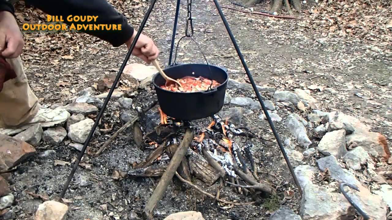 Campfire Cooking - Cabbage Soup - Dutch Oven