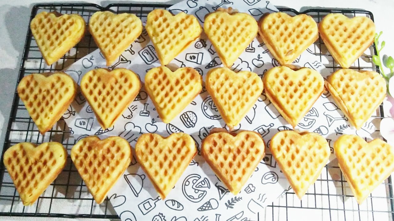 Mengerjakan Pesanan 45 Pcs Kue Waffle Jadoel.. Ide Jualan dan Isian Snack Box..