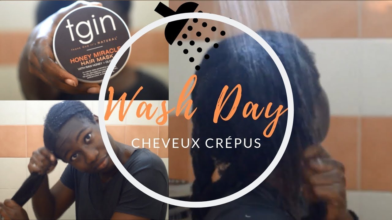 WASH DAY POUR CHEVEUX CREPUS / RECETTE AUX POUDRES INDIENNES