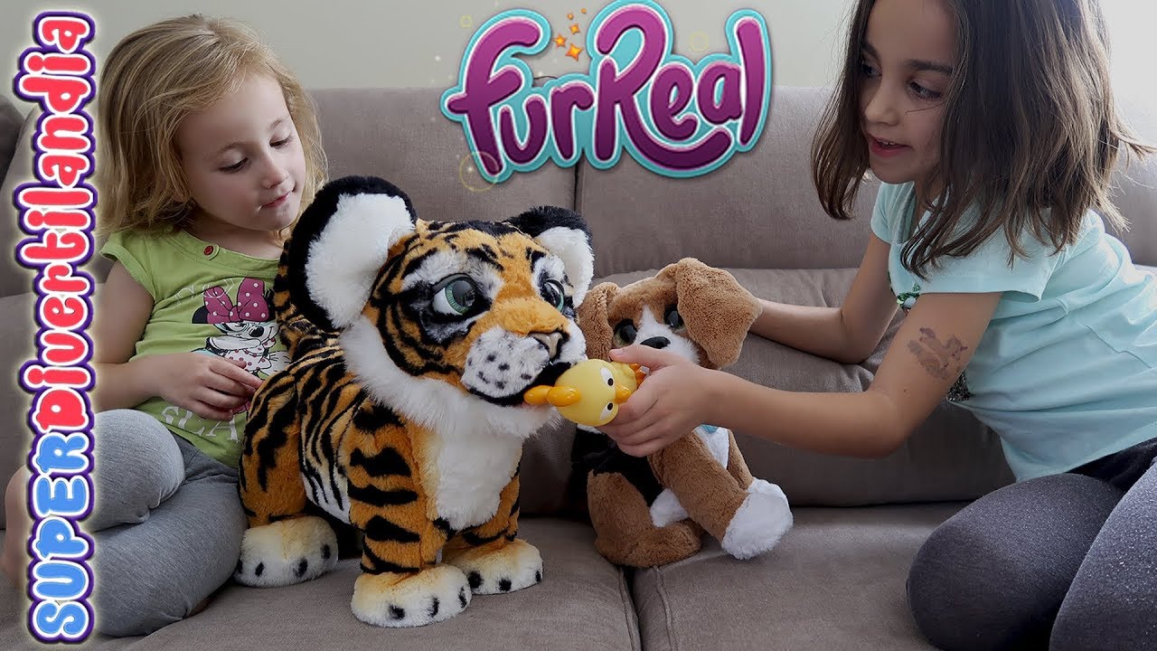 Tyler y Charlie de FurReal! Tigre juguetón y perrito parlanchín! + Sorteo!!