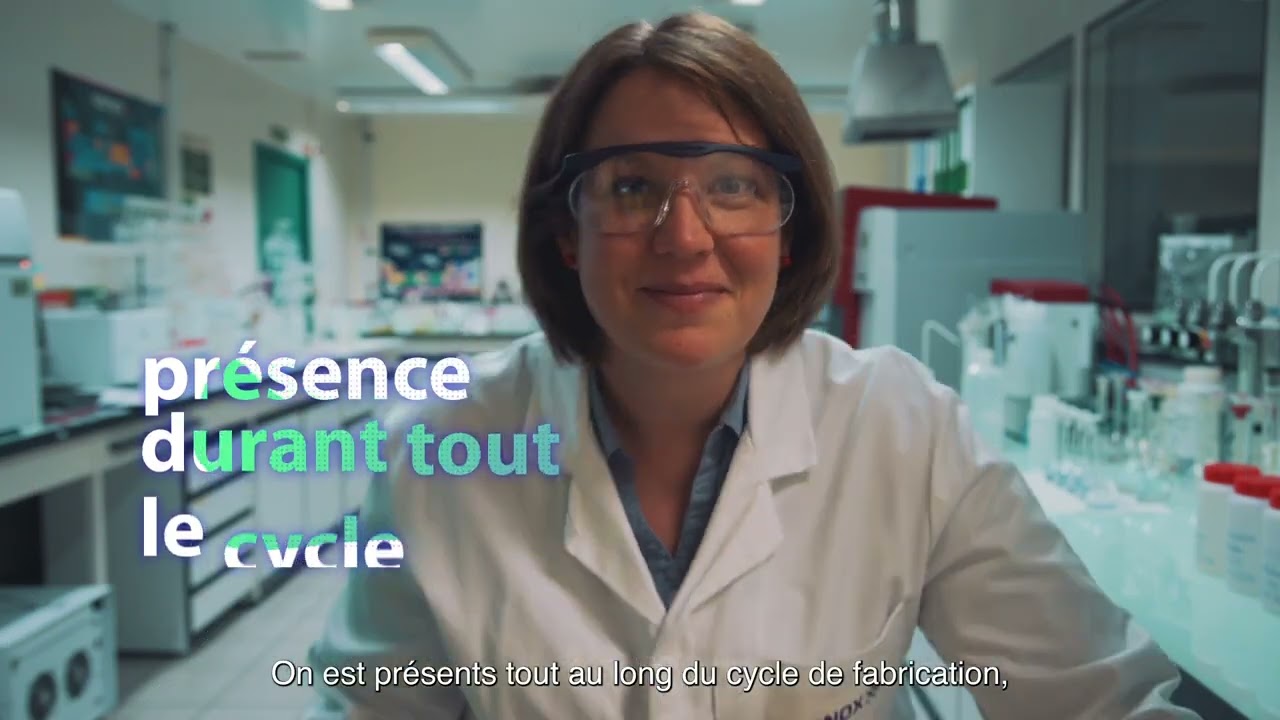 Le métier de Céline : Responsable de laboratoire