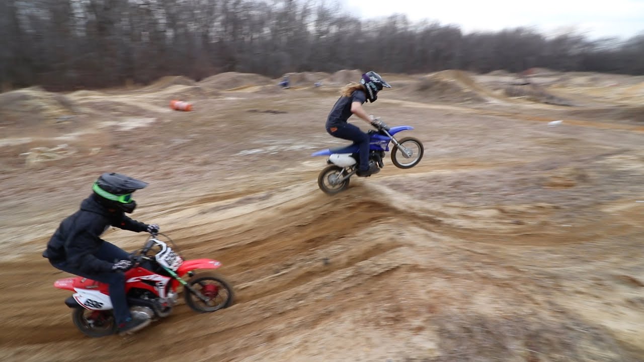 ШИРОКО ОТКРЫТАЯ БИТВА ПИТБАЙКОВ!! CRF110 против TTR110