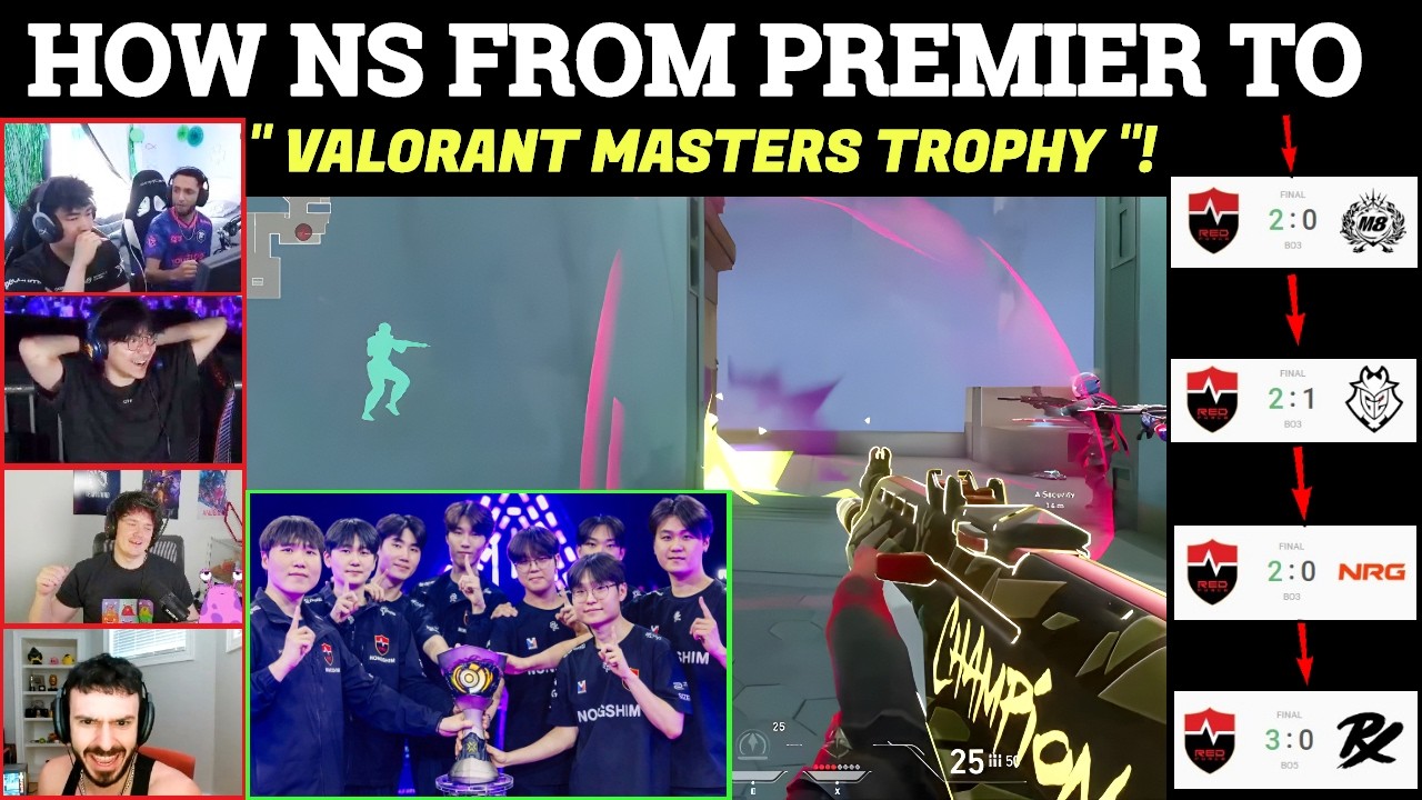 24 Minutes of How Undefeated Team NS Played Vs M8, G2, NRG & PRX in VCT Masters Santiago 2026
