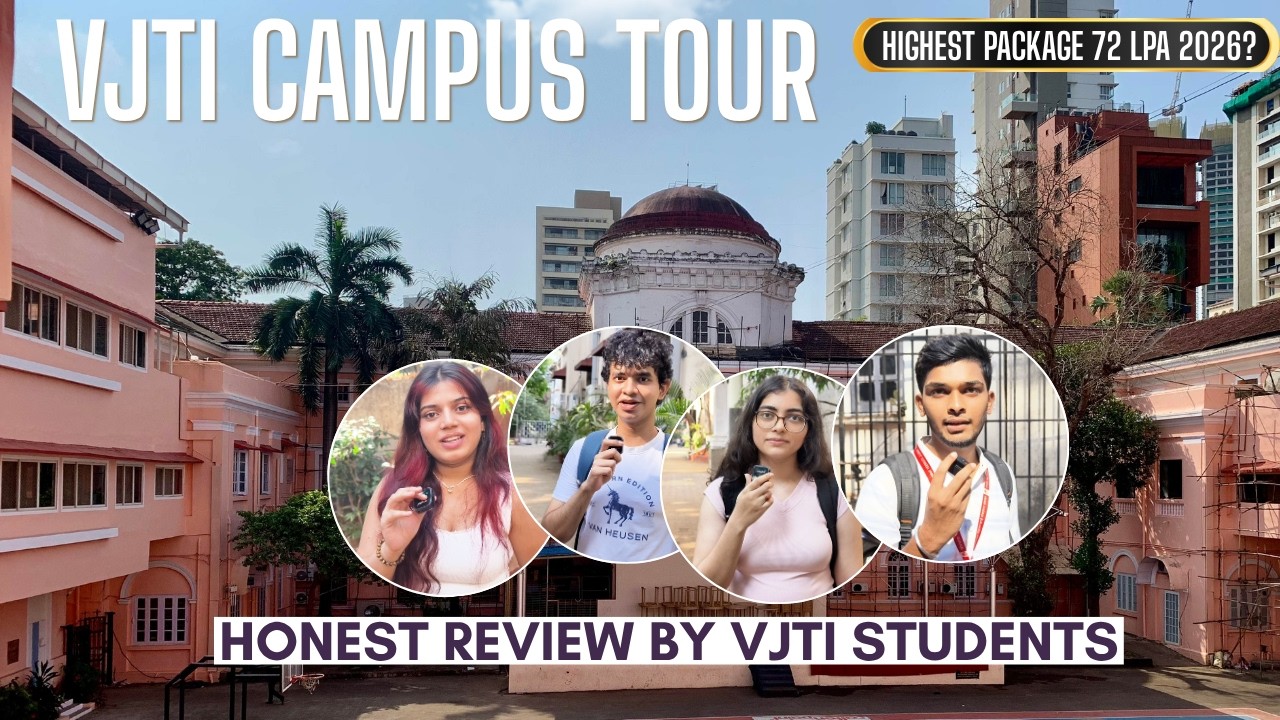 VJTI Mumbai Full Campus Tour 🎥| Campus, Hostel & Placements Explained | Pros & Cons You Must Know😳