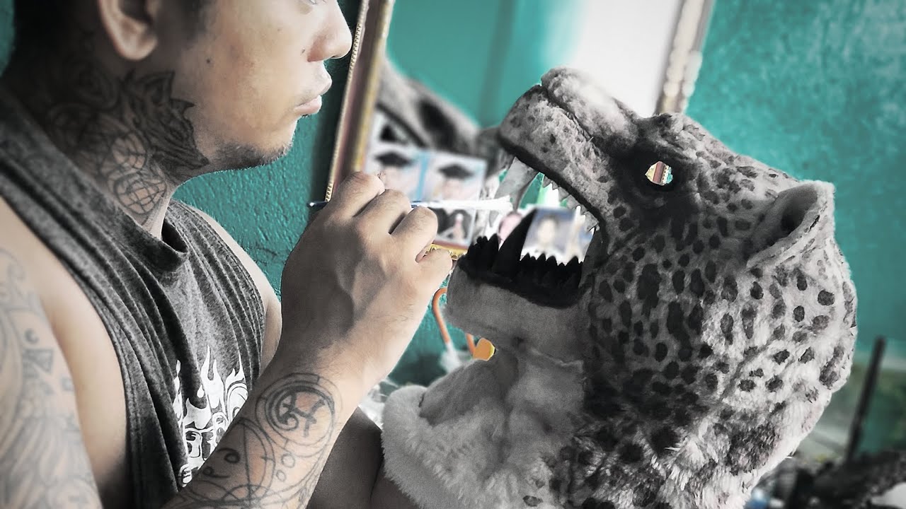 Tekken Armor King cosplay mask the making#cosplay #armorking#tekken#octomind